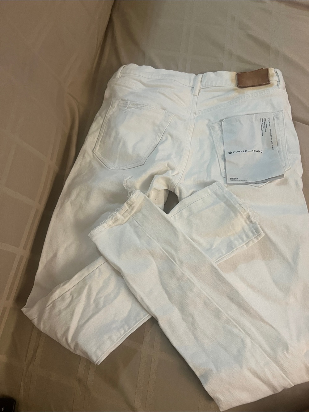 Purple-Brand size 30 White Men’s Slim Fit Jeans 👀 video